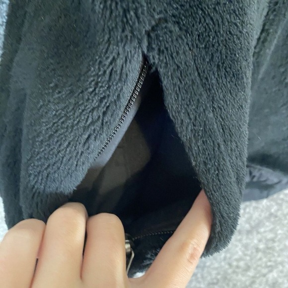 North Face Denali 2 Jacket Womens Small Black Soft Cozy Plush Full Zip Fleece - Picture 15 of 16